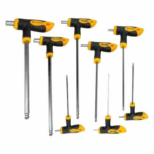 Allen Set T-Handle Hex 8Pce Tolsen