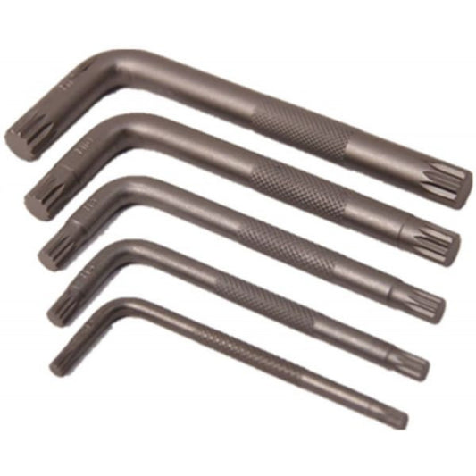 5-Pce Spline Key Set