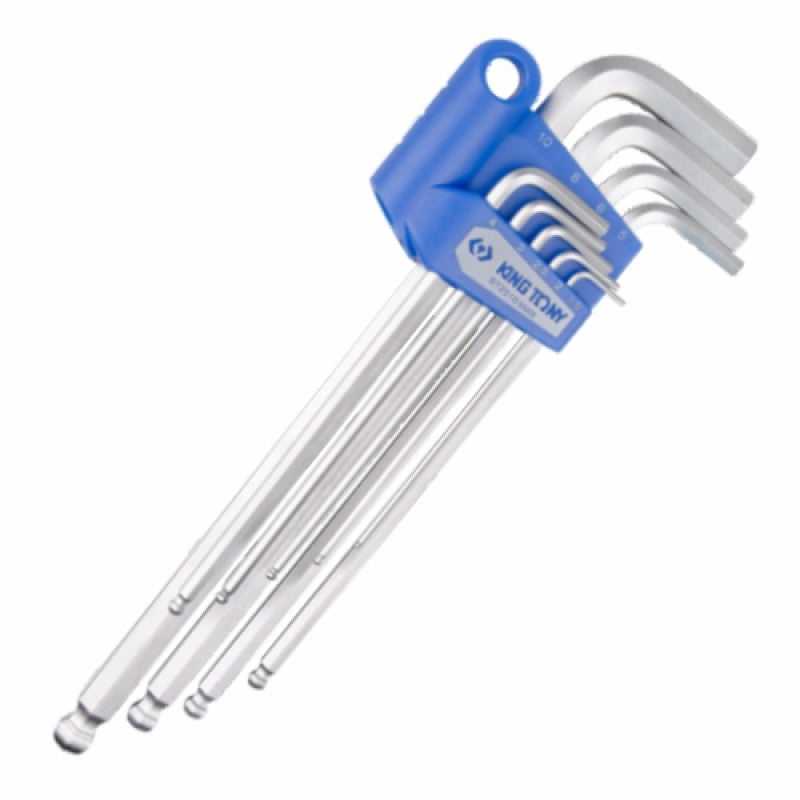 Allen Key Set XL Ball Point Met 9Piece K/Tony