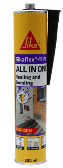 SIKAFLEX SEALANT 11FC BLK 300ML - BLACK CONSTRUCTION SEALANT