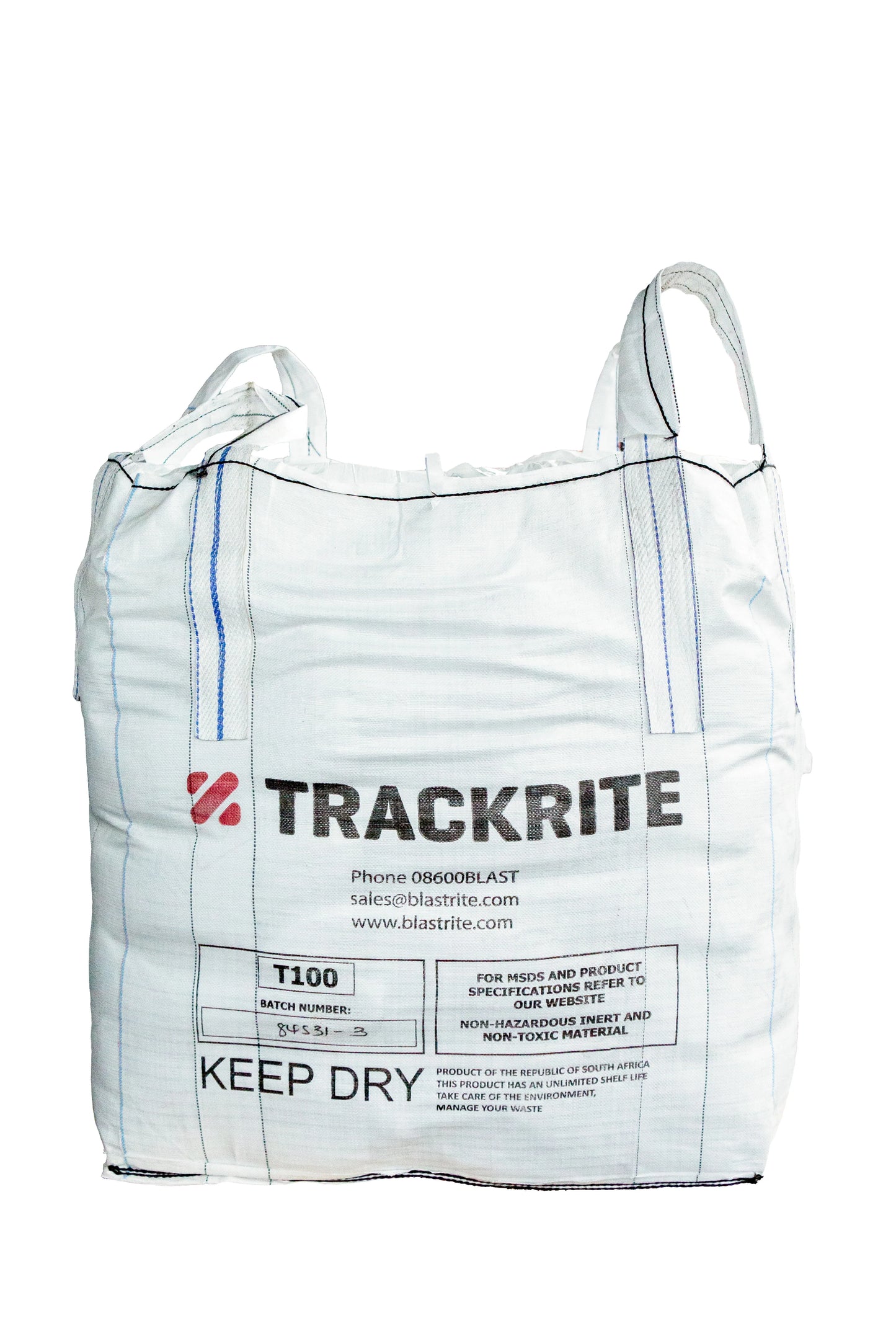 1Ton- B90 Blastrite Black Locomotive Sand (Platinum Grit)