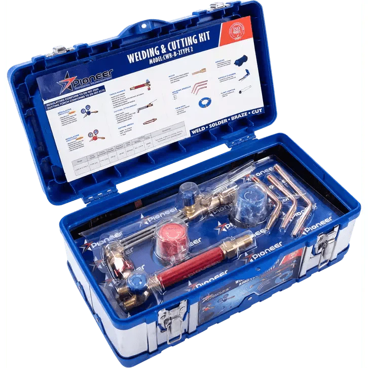 Universal brazing + cutting kit complete