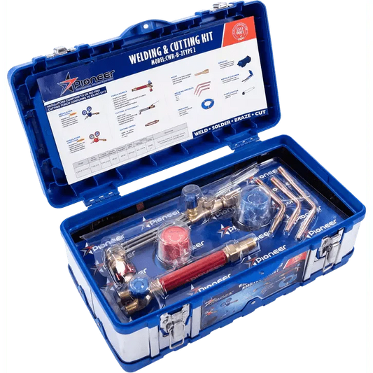 Universal brazing + cutting kit complete