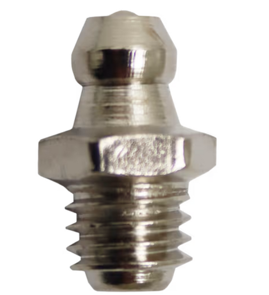 GREASE NIPPLE 10MM X1.50 MC STR - METRIC STD THREAD - DIN 71412A (180°)