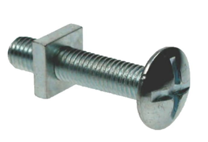 GUTTER BOLT ONLY 6X40MM - GALVANISED