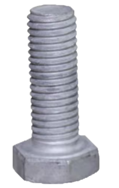 BOLT M/S HDG 10 X 45MM - DIN 601. MILD STEEL - HOT DIPPED