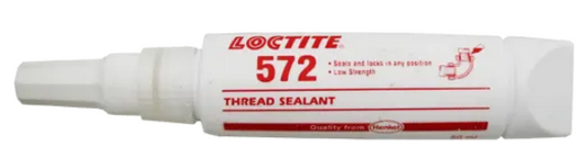 LO THREAD SEALANT 50ML MED 572 - METAL PIPES - COARSE THREAD